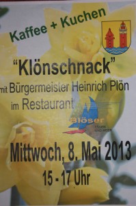 Klönschnack bei Kaffee und Kuchen